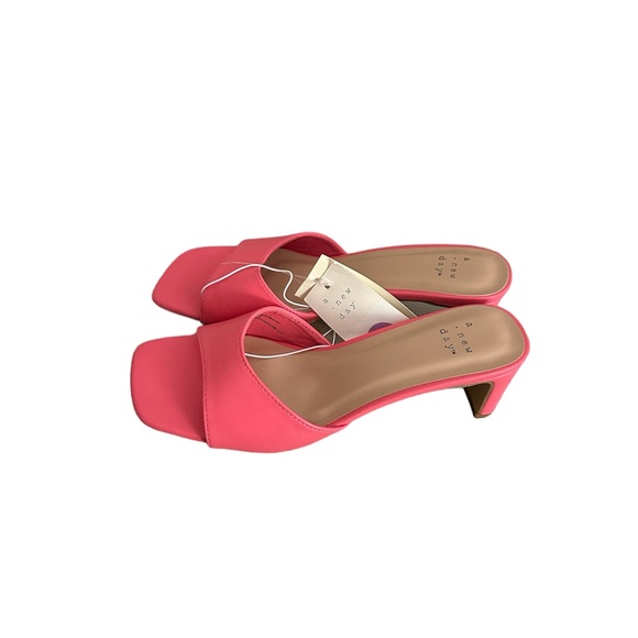 Lindie Women's A New Day Pink Memory Foam Mules 6,5 - Picture 2 of 4